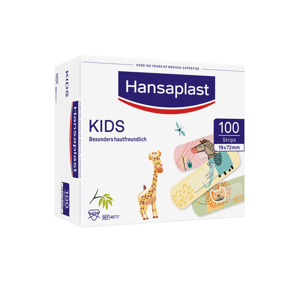 Hansaplast Kids 100 Stripes 19 x 72 mm